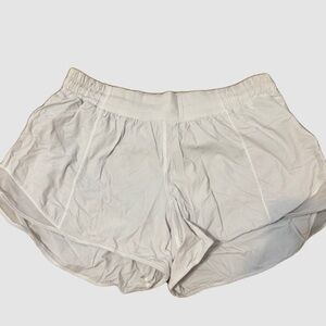 Lululemon Athletica White Athletic Shorts